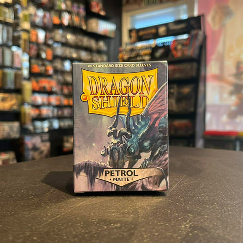 Dragon Shield Standard Matte Sleeves 100 Pack - Petrol