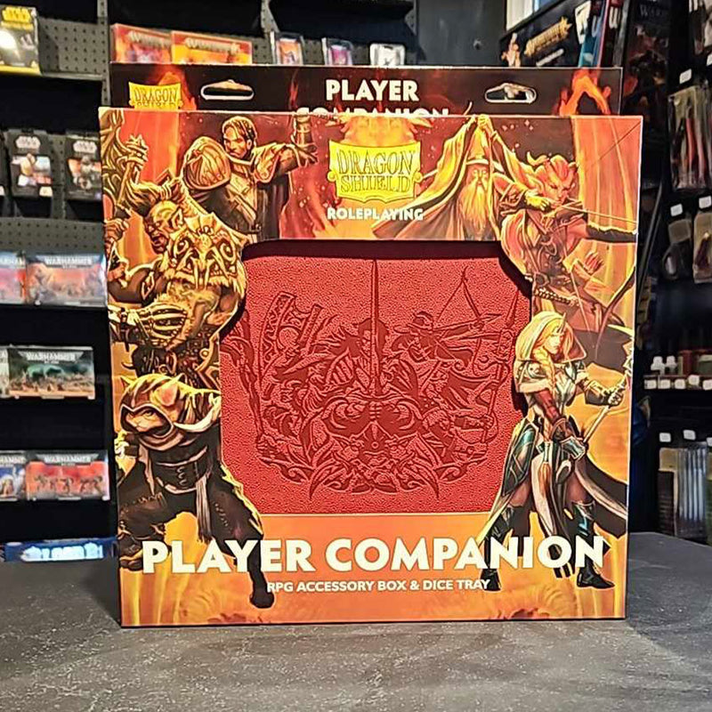 Dragon Shield Roleplaying Player Companion Blood Red