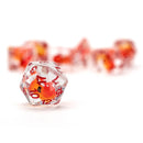 Dragon Storm Red Dragon Inclusion Dice (Handcrafted Dice)