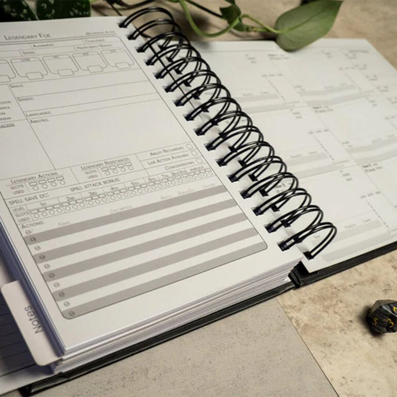 Dungeon Planner by Sphinx Stationery | Dungeons and Dragons 5e Dungeon Master Journal
