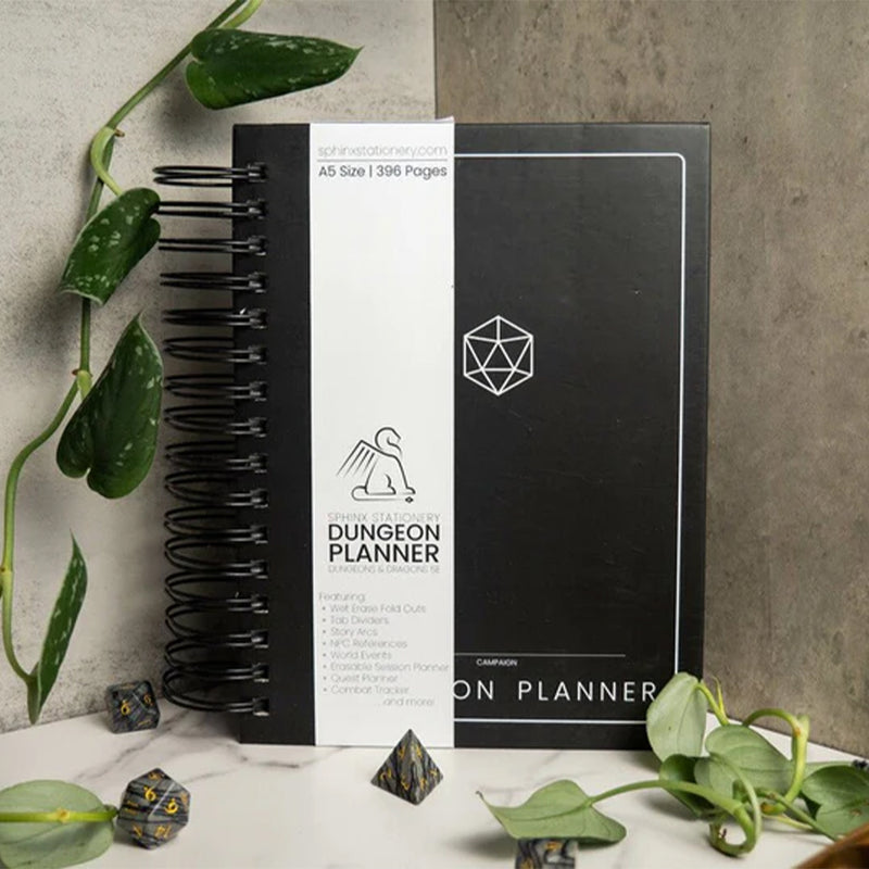 Dungeon Planner by Sphinx Stationery | Dungeons and Dragons 5e Dungeon Master Journal