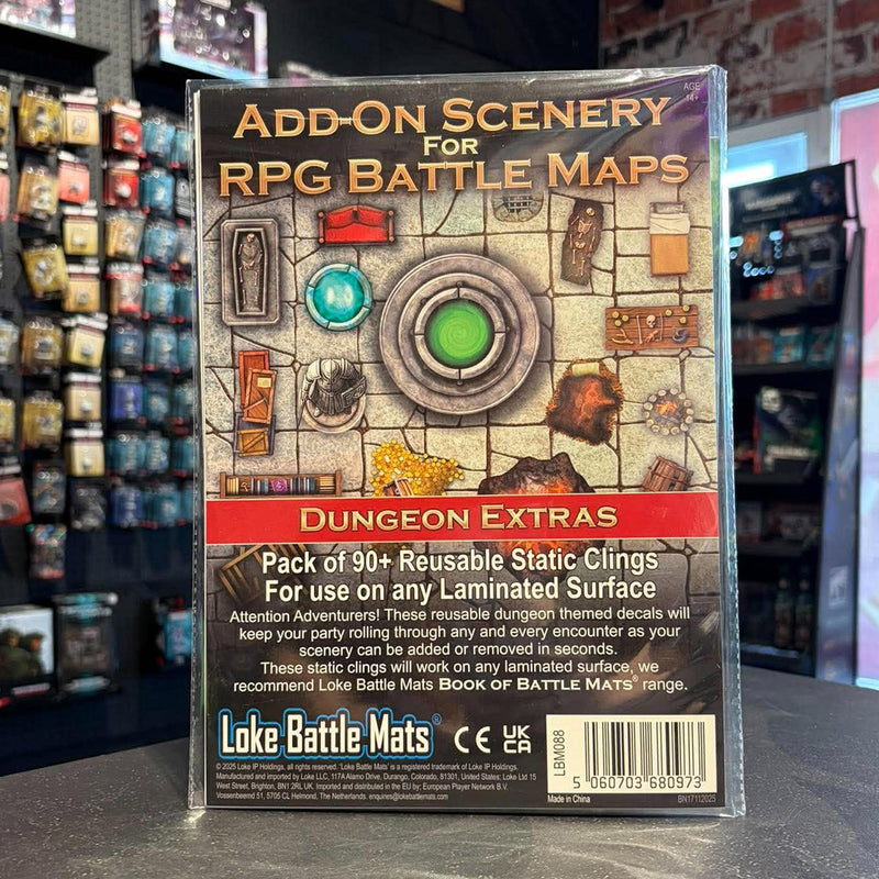 Add on Scenery for RPG Battle Maps - Dungeon Extras