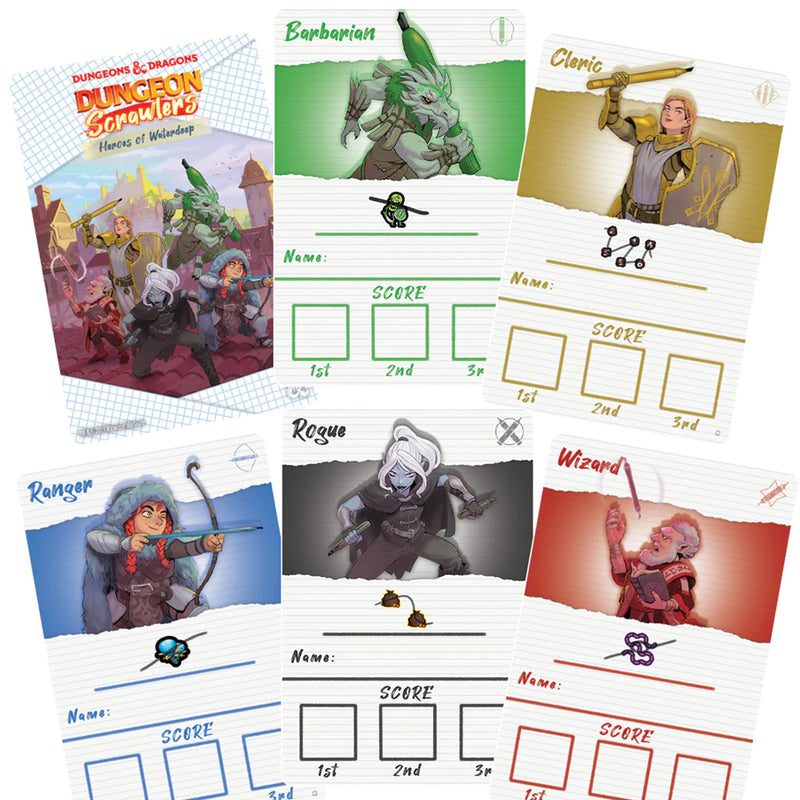 Dungeons & Dragons Dungeon Scrawlers - Heroes of Waterdeep