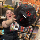 Dungeons & Dragons Jumbo D20 Dice Plush Black and Red