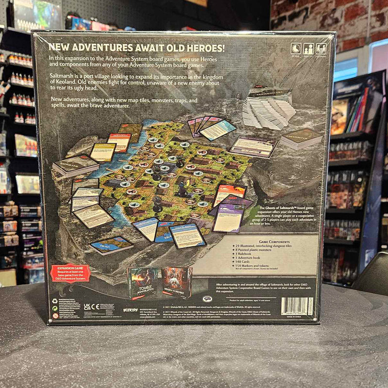 Dungeons & Dragons: Ghosts of Saltmarsh Board Game Premium Edition