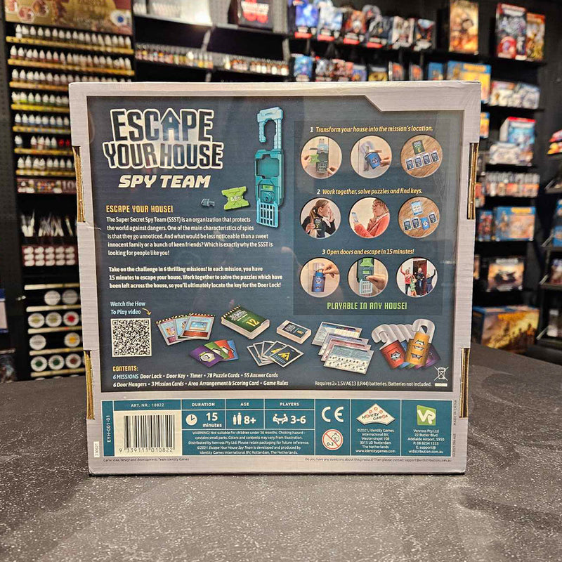 Escape Room the Game  - Escape Your House Spy Team