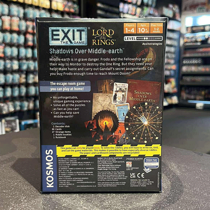 Exit the Game - Lord of the Rings: Shadows Over Middle Earth