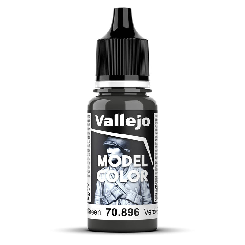 Vallejo Model Colour - Extra Dark Green (Single Bottle 18ml)