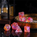 Fairy Mystic - 7 Piece Polyhedral Dice Set + Dice Bag