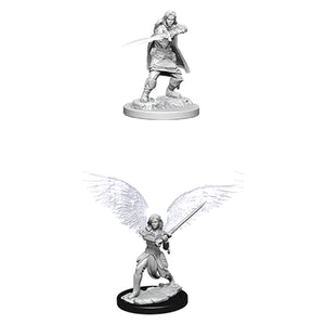 Female Aasimar Fighter - Nolzur's Marvelous Unpainted Miniatures