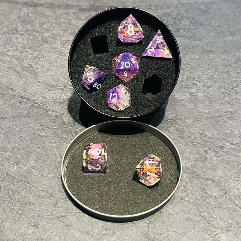 Feywild Folly- Handcrafted Dice Set