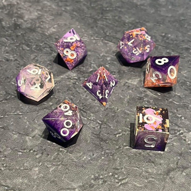 Feywild Folly- Handcrafted Dice Set