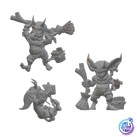 Floor Scrubbers | BeaMini Unpainted RPG Miniatures