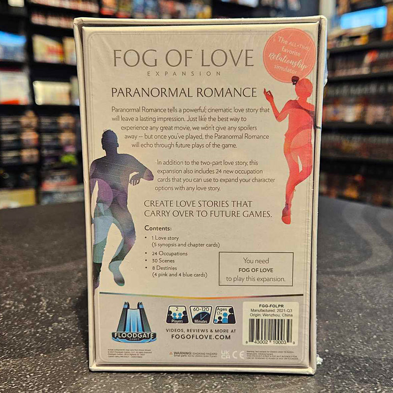 Fog of Love Paranormal Romance | Board Game
