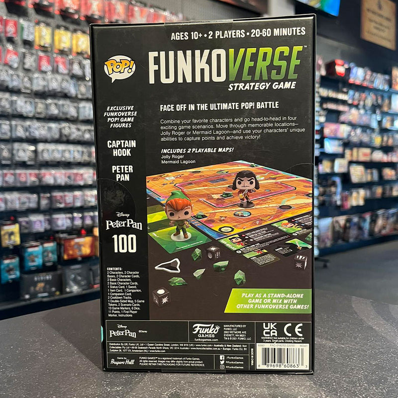 Funkoverse - Peter Pan 100 (2 Pack Expandalone Strategy Board Game)
