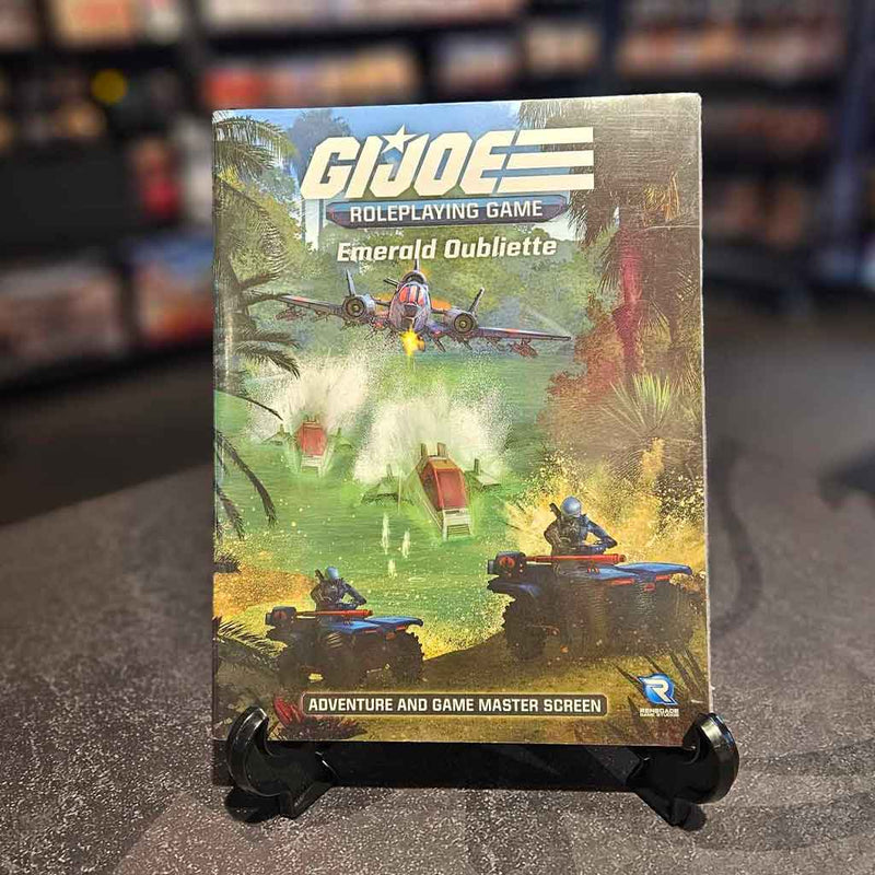 G.I. Joe RPG - The Emerald Oubliette Adventure & GM Screen
