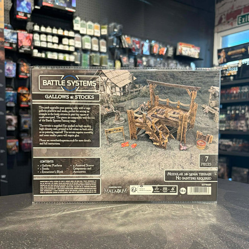 Gallows & Stocks | Battle Systems Tabletop Games & Terrain