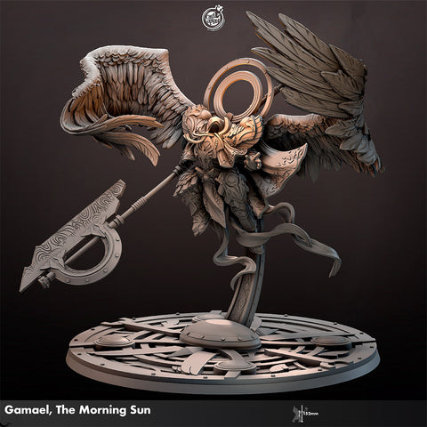 Gamael the Morning Sun | BeaMini Unpainted RPG Miniatures