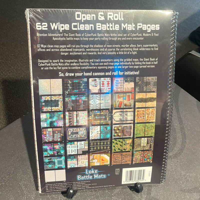 Giant Book of CyberPunk Battle Mats
