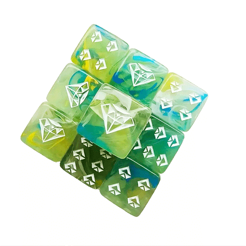 Girls Best Friend - D6 Dice Set (10 D6's)