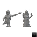 Gnome Wizards | BeaMini Unpainted RPG Miniatures