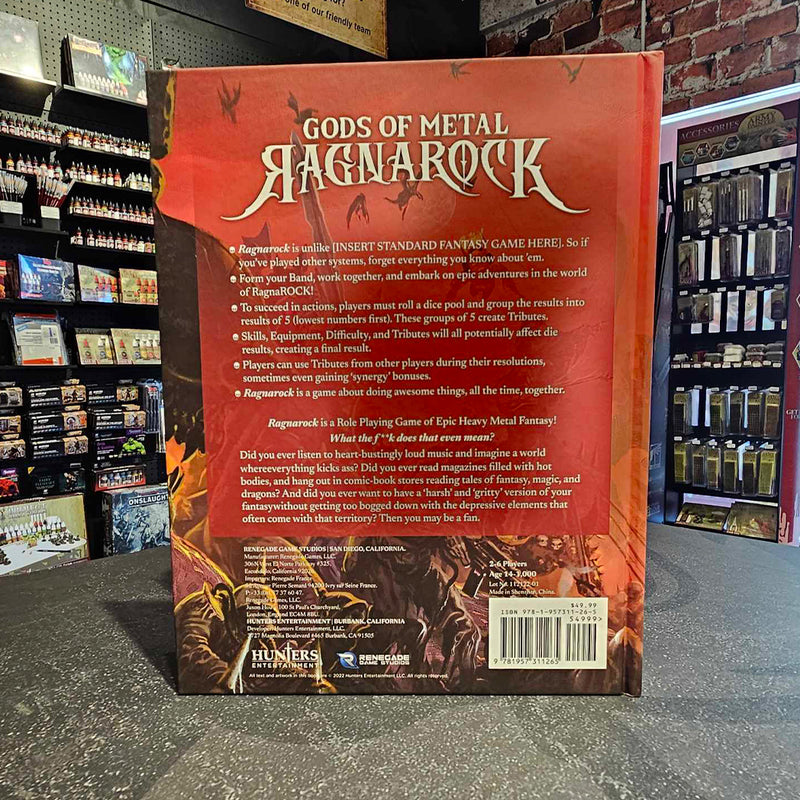 Gods of Metal: Ragnarock | A heavy metal-inspired RPG of epic proportions!