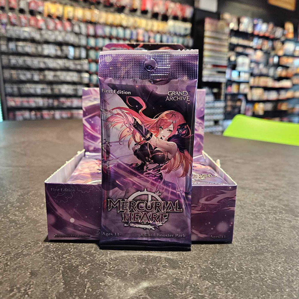 Grand Archive TCG - Mercurial Heart Booster Pack (1st Edition) - Bea DnD Games Grand Archive TCG - Mercurial Heart Booster Pack (1st Edition) - Bea DnD Games