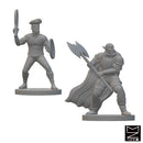 Half Orc Iron Chef & Fighter | BeaMini Unpainted RPG Miniatures
