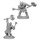 Half-Orc Male Barbarian | Deepcuts Unpainted Miniatures