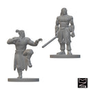Half Orc Monks | BeaMini Unpainted RPG Miniatures