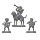 Halfling Bards | BeaMini Unpainted RPG Miniatures