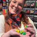 Halfling Harvest - 7 Piece Polyhedral Dice Set + Dice Bag