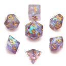 Heavens Above - 7 Piece Polyhedral Dice Set + Dice Bag