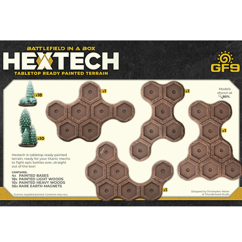 Hextech Terrain: Light & Heavy Pine Woods – Winter