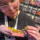 Honeydew - 7 Piece Polyhedral Dice Set + Dice Bag