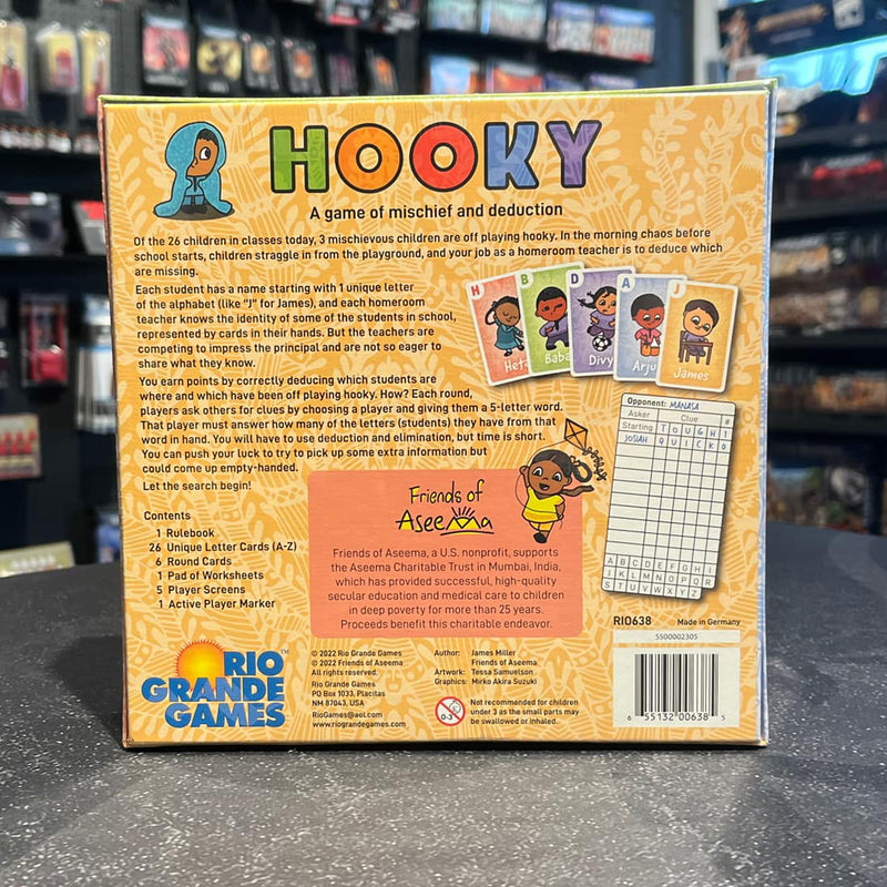 Hooky | A Game of Mischief & Deduction