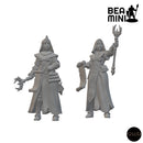 Human Female Clerics | BeaMini Unpainted RPG Miniatures