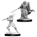 Human Female Paladin Nolzur's Marvelous Unpainted Miniatures