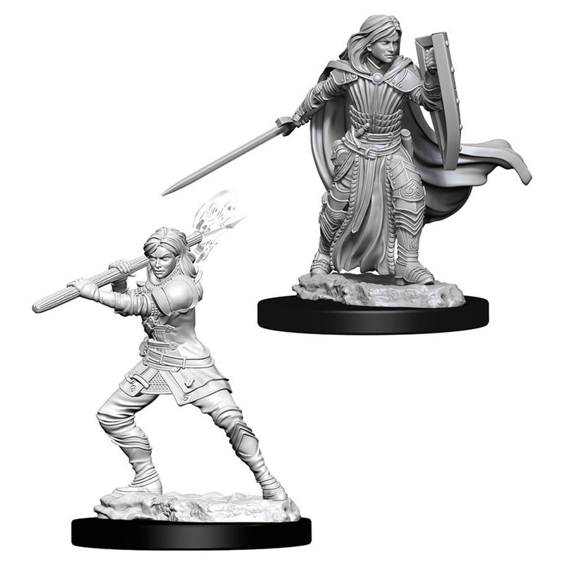 Human Female Paladin Nolzur's Marvelous Unpainted Miniatures