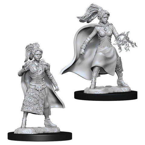 Human Female Sorcerer Nolzur's Marvelous Unpainted Miniatures