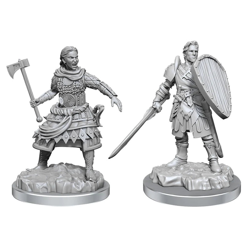 Human Fighters - Nolzur's Marvelous Unpainted Miniatures