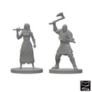 Human Fighters (Wave 2)| BeaMini Unpainted RPG Miniatures