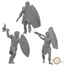 Human Warriors | BeaMini Unpainted RPG Miniatures
