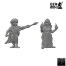 Gnome Wizards | BeaMini Unpainted RPG Miniatures