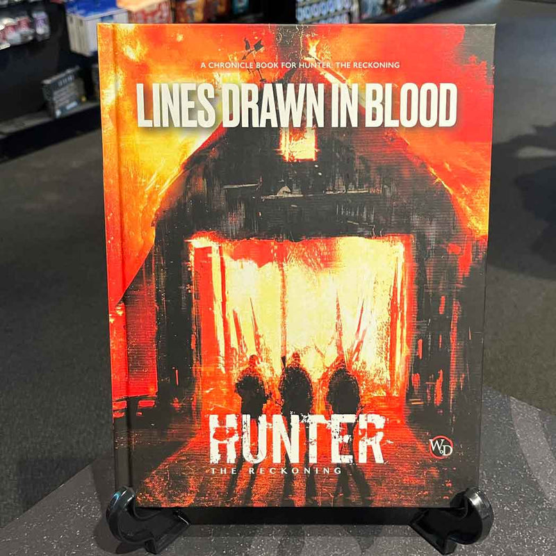 Hunter: The Reckoning 5th Edition RPG - Lines Drawn in Blood Sourcebook