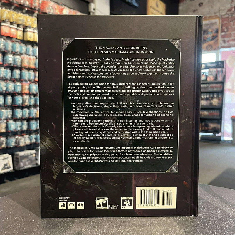 Warhammer Fantasy Roleplay - Imperium Maledictum Inquisition GM's Guide