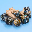 Interstellar - 7 Piece Polyhedral Dice Set + Dice Bag