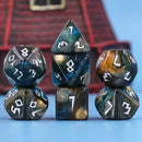 Interstellar - 7 Piece Polyhedral Dice Set + Dice Bag
