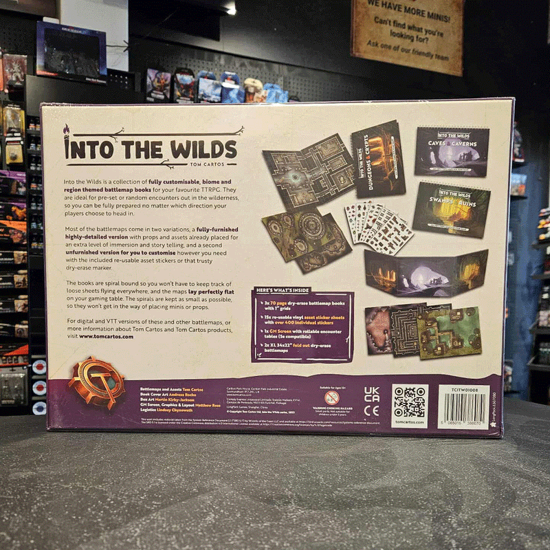 Into the Wilds Battlemap Books Volume 2