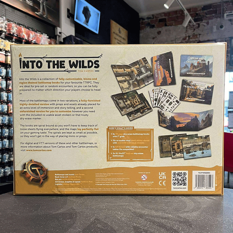 Into the Wilds Battlemap Books Volume 3